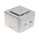 e2s SONF1 Series Electronic Sounder Surface Mount IP66, White ABS, DC 30V, 10-Tone 100dB @ 1m SONF1DC24W