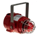 e2s Red Beacon 48V AC Strobe Light with Xenon Bulb, Marine Grade Aluminium Housing, IP67, BExBG05