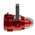e2s Red Beacon 48V AC Strobe Light with Xenon Bulb, Marine Grade Aluminium Housing, IP67, BExBG05