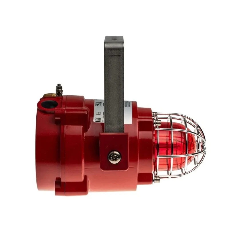 e2s Red Beacon 48V AC Strobe Light with Xenon Bulb, Marine Grade Aluminium Housing, IP67, BExBG05