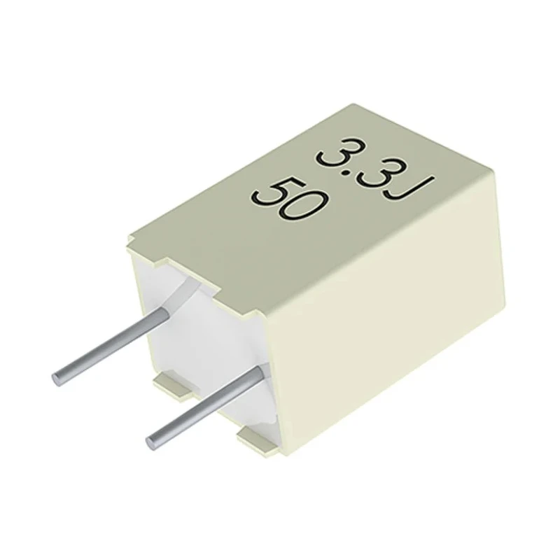 KEMET R82 Metallised Polyester Film Capacitor 6.8nF 100V DC 63V AC Radial Lead Through Hole R82EC1680Z350K