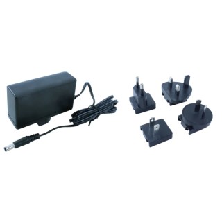 RS PRO AC/DC Adapter 24V dc Output 18W Power 2.1 x 5.5 x 11 mm Centre Positive Connector 1.8m Cable 126-2119