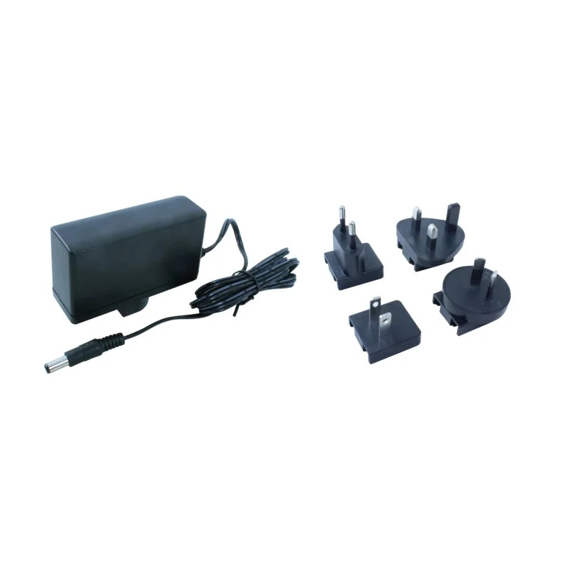 RS PRO AC/DC Adapter 24V dc Output 18W Power 2.1 x 5.5 x 11 mm Centre Positive Connector 1.8m Cable 126-2119