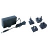 RS PRO AC/DC Adapter 24V dc Output 18W Power 2.1 x 5.5 x 11 mm Centre Positive Connector 1.8m Cable 126-2119