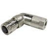 HARTING Circular Connector, 4 Contacts, Cable Mount, Socket Female, IP65 IP67 Rated, 250V, 4A, Zinc Housing, M12 21038814405