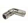 HARTING Circular Connector 8 Contacts Cable Mount M12 Socket Female IP65 IP67 Right Angle Threaded 30V Zinc 21038214805