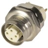 HARTING Circular Connector 4 Contacts PCB Socket Female M12 Series D-Coded IP67 50V 4A IP67