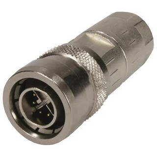 HARTING Circular Connector, 8 Contacts, Cable Mount, Socket Male, IP54 Protection, M12 Series, 48V, 500mA, Crimp 21038811830