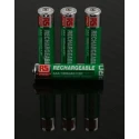 RS PRO Nickel Metal Hydride Rechargeable AAA Battery, 1 Ah, 1.2 V 617-0767