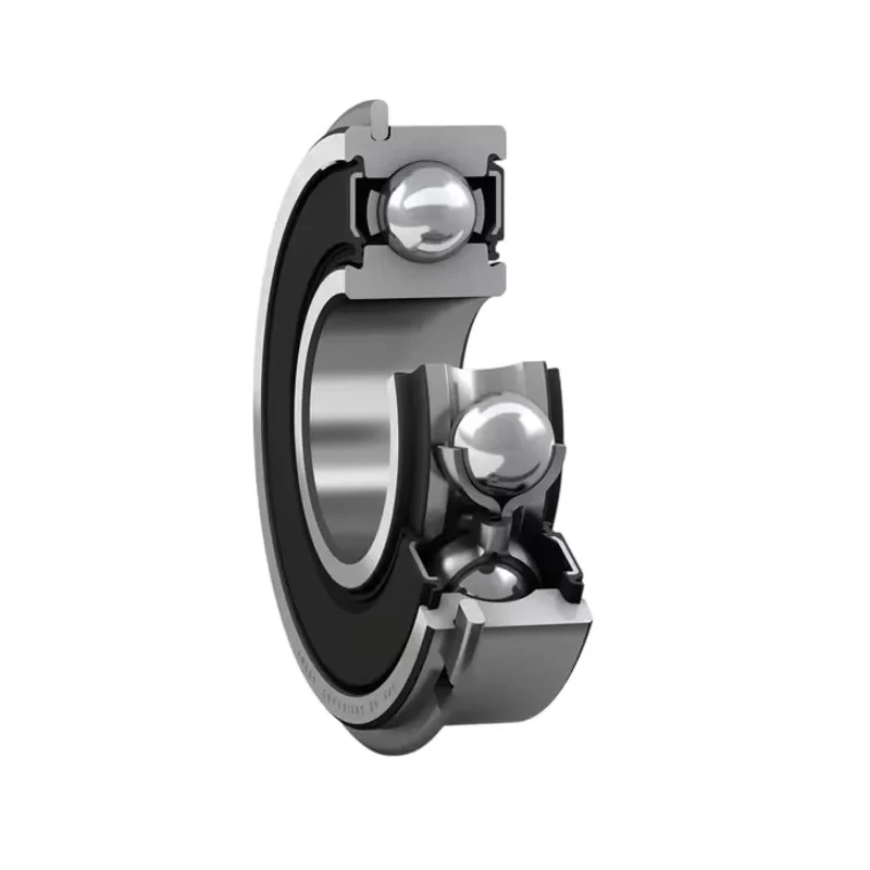 SKF Single Row Deep Groove Ball Bearing 15 mm ID, 32 mm OD, 9 mm Width, Sealed, Sheet Metal Cage 6002-2RSHNR