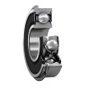 SKF Single Row Deep Groove Ball Bearing 15 mm ID, 32 mm OD, 9 mm Width, Sealed, Sheet Metal Cage 6002-2RSHNR