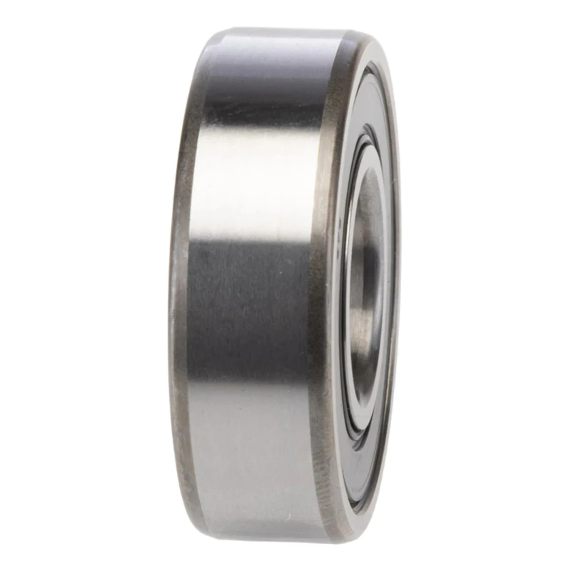 SKF 1 Row Deep Groove Ball Bearing 15 mm ID, 35 mm OD, Sealed, Sheet Metal Cage, Steel Balls 6202-2RSH/C4HT