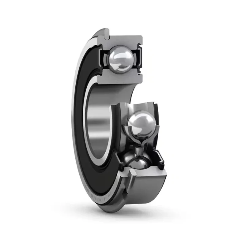 SKF Single Row Deep Groove Ball Bearing Sealed, 17 mm ID, 40 mm OD, 12 mm Width, 2 Light Series 6203-2RSHNR