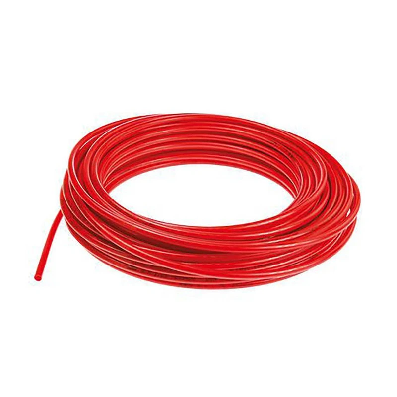Festo Compressed Air Pipe Red Polyurethane 6 mm Diameter 50 m Length PUN Series PUN-6X1-RT