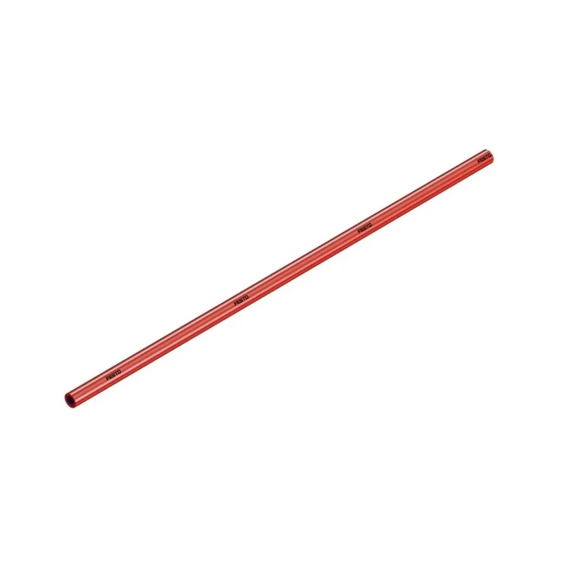 Festo Compressed Air Pipe Red Polyurethane 6 mm Diameter 50 m Length PUN Series PUN-6X1-RT
