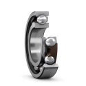 SKF Single Row Deep Groove Ball Bearing 25 mm ID, 47 mm OD, 12 mm Width, Open Type, C3 Clearance, Non-Metallic 6005 TN9/C3