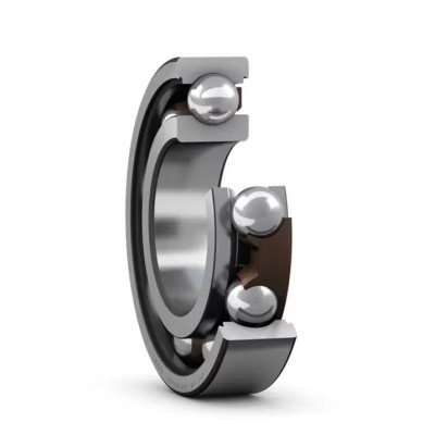 SKF Single Row Deep Groove Ball Bearing 25 mm ID, 47 mm OD, 12 mm Width, Open Type, C3 Clearance, Non-Metallic 6005 TN9/C3