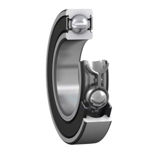 SKF 1 Row Deep Groove Ball Bearing 15 mm ID 35 mm OD, Open Type, C4 Clearance 6202/C4