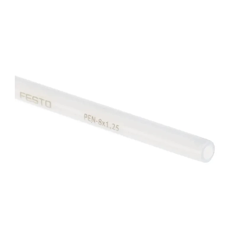 Festo Compressed Air Pipe Translucent Polyethylene 8 mm Outside Diameter 5.7 mm Inside Diameter 50 m Length PEN-8X1,25-NT