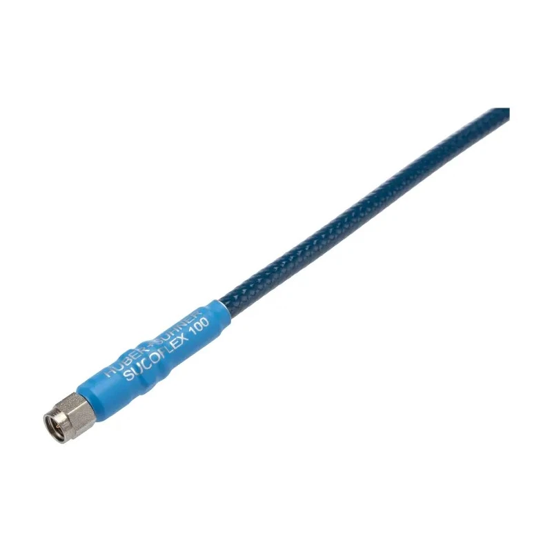 Huber+Suhner Sucoflex 126E Series Coaxial Cable Male SMA to Male SMA 1 m 50 Ω Sucoflex_126E/SMAm/SMAm/1000mm