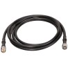 Huber+Suhner TLP Series Coaxial Cable Male DIN to Male DIN 3 m 50 Ω TL-P-11716-11716-03000-51
