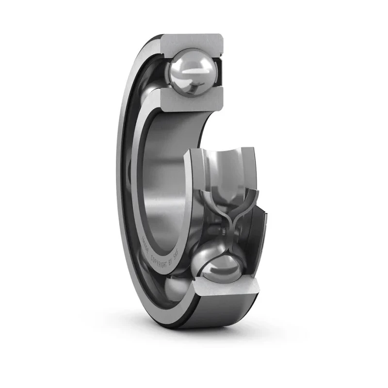 SKF Single Row Deep Groove Ball Bearing, Shielded, 17 mm ID, 40 mm OD, 12 mm Width 6203-Z