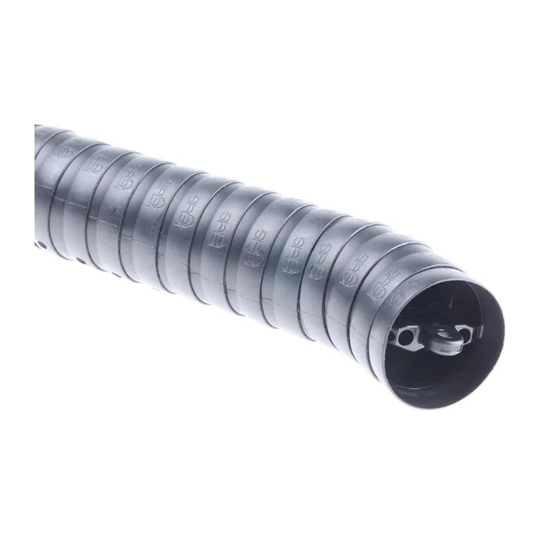 Igus TRC Black Cable Trunking 43mm Width x 43mm Depth x 1m Length, Minimum Bend Radius 58mm, Igumid NB Material W43mm