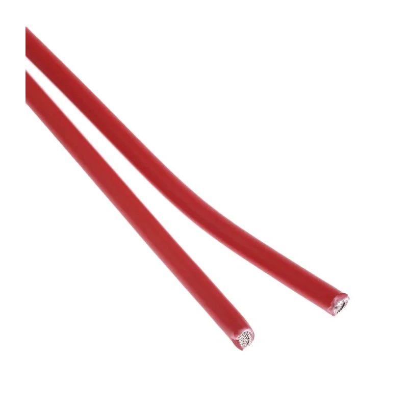 TE Connectivity Zerohal 100G Series Red 2.5 mm² Hook Up Wire, 13 AWG, 37/0.29 mm Core Strands, 100 m Length 100G0111-2.50-2