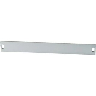 nVent SCHROFF Grey Aluminium Front Panel 3U 21 HP 483 mm Length Model 20838-125