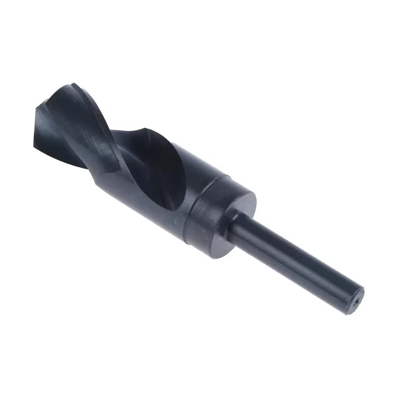 RS PRO High-Speed Steel Drill Bit 31.75 mm Diameter, 150 mm Overall Length, Reduced Shank, Black Finish 618-9014