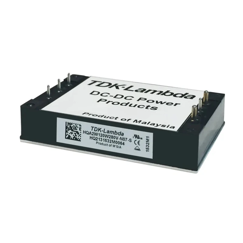 TDK-Lambda HQA Series DC/DC Converter 12V dc Output, 10mA, 9-40V Input, 120W Power, Flange Mount, 115°C HQA2W120W120V-007-S
