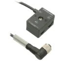 Pepperl + Fuchs VAZ Series Connector Hood, 1 Port, 2 m Cable Length VAZ-T1-FK-G10-2M-PUR-V1-W