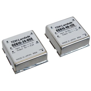 TDK-Lambda DC/DC Converter Through Hole 3.3V DC Output 4A 18V-76V DC Input 13.2W 85°C Max Temp CCG15