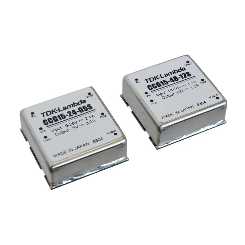 TDK-Lambda DC/DC Converter Through Hole 3.3V DC Output 4A 18V-76V DC Input 13.2W 85°C Max Temp CCG15