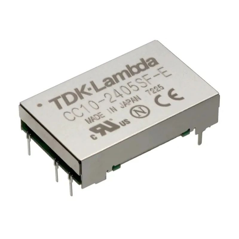 TDK-Lambda CC-E Series 10W DC/DC Converter 24V DC Input, 12V DC Output, 1A Output Current, Through Hole Mount CC10-2412SF-E