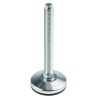 RS PRO M12 50 mm Dia. Adjustable Foot Zinc Plated Steel 1500 kg Static Load Capacity 5 ° Tilt Angle 126-3551