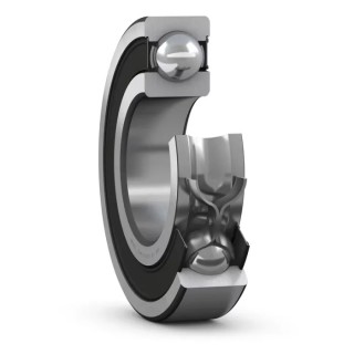 SKF Single Row Deep Groove Ball Bearing 25 mm ID 52 mm OD Race Width 15 mm Sheet Metal Cage 6205-Z/C3
