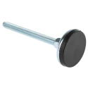 RS PRO M10 Adjustable Foot Zinc Plated Steel 400 kg Static Load Capacity 10 ° Tilt Angle 126-3555