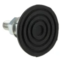RS PRO Round M10 Anti-Vibration Mount with 200 kg Compression Load, 46 mm Diameter, 16 mm Height 126-3556