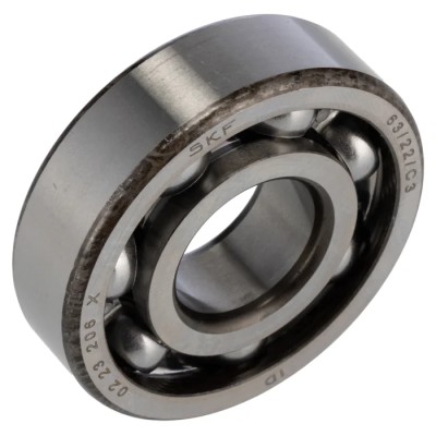 SKF Single Row Deep Groove Ball Bearing 22 mm Inside Diameter 56 mm Outside Diameter 16 mm Race Width Sheet Metal 63/22/C3