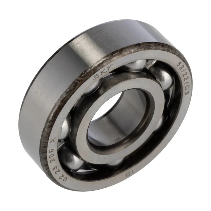 SKF Single Row Deep Groove Ball Bearing 22 mm Inside Diameter 56 mm Outside Diameter 16 mm Race Width Sheet Metal 63/22/C3