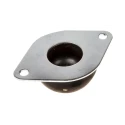 RS PRO Round M10 Anti-Vibration Mount Shear Compression with 220 kg Static Load, 151 mm Outside Diameter, 45 mm 126-3579