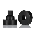 RS Pro Round M16 Anti-Vibration Mount Screw with 390 kg Compression, 64 mm Outside Diameter, 63 mm Height 126-3581