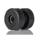 RS Pro Round M10 Anti-Vibration Mount Screw with 51 kg Compression Load, 32 mm Outside Diameter, 32 mm Height 126-3583