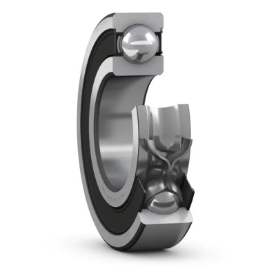 SKF Single Row Deep Groove Ball Bearing 25 mm Inside Diameter, 62 mm Outside Diameter, Shielded End, 16000 RPM Speed 6305-Z