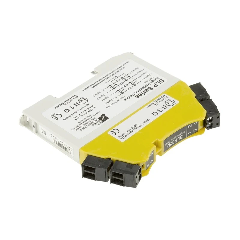Eaton Surge Suppressor Unit 32V Maximum Voltage Rating 20 kA Maximum Surge Current DIN Rail Mount SLP32D/RS