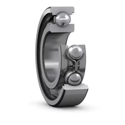 SKF Single Row Deep Groove Ball Bearing 30 mm ID, 72 mm OD, 19 mm Width, Cylindrical Bore, Sheet Metal Cage, Steel 6306/C4