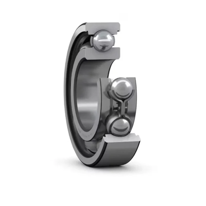 SKF Single Row Deep Groove Ball Bearing 30 mm ID, 72 mm OD, 19 mm Width, Cylindrical Bore, Sheet Metal Cage, Steel 6306/C4