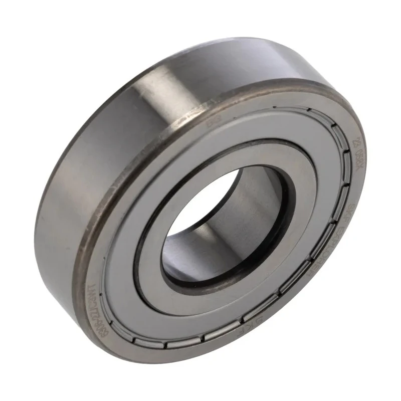 SKF Single Row Deep Groove Ball Bearing 30 mm ID, 72 mm OD, Shielded, Sheet Metal Cage, Model 6306-2Z/C3WT