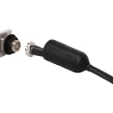 Huber+Suhner UWP Strain Relief Boot Cord Included Black Silicon Boot for RF Connector Systems 62_N-U0-0-20/---_-E